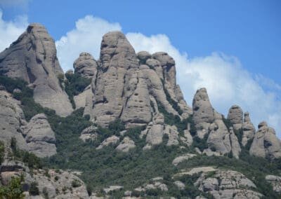 Montserrat sagada fjallid
