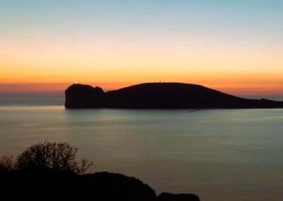Sardinia Alghero Risinn liggjandi