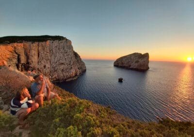 Sardinia Solarlag vid hafid