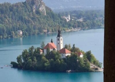 Fegurð við bled vatn 6